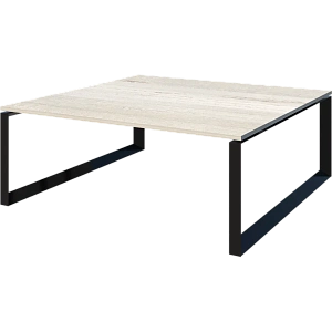 Стол переговорный на металлокаркасе Protech НТМП.О-200.11 Сосна винтер/Антрацит фото