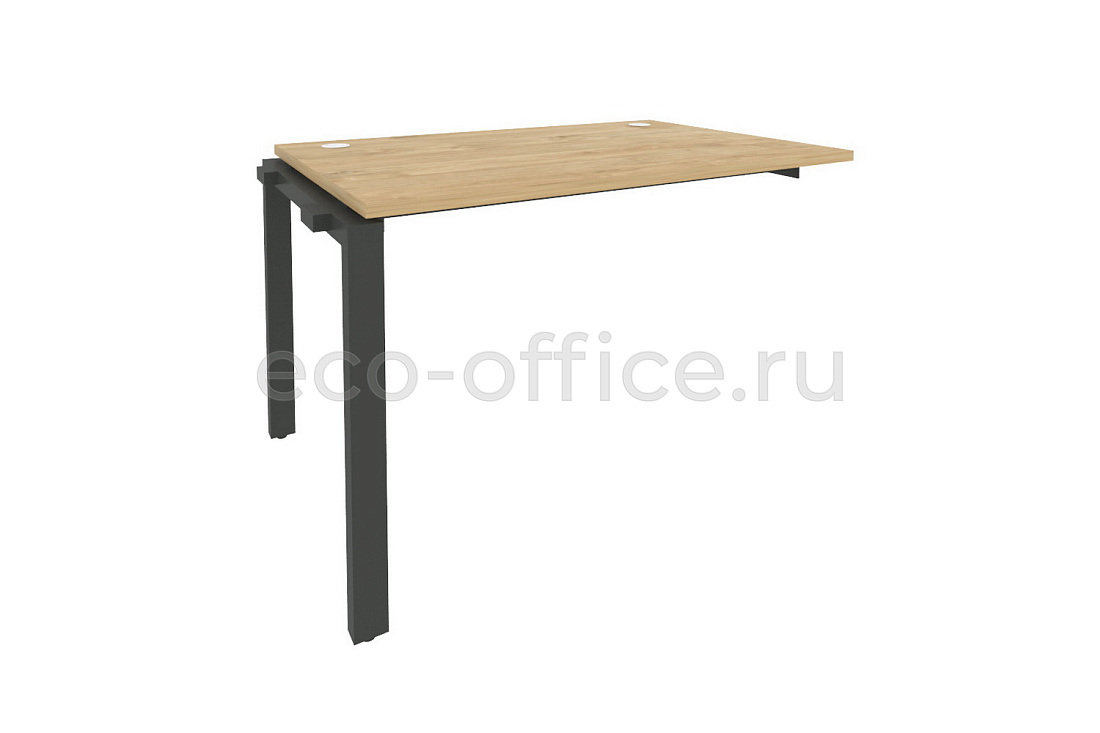 Наборный элемент рабочей станции на П-образном м/к ONIX O.MP-1.NRS-2.8 Тиквуд Светлый / Антрацит металл  стоимость