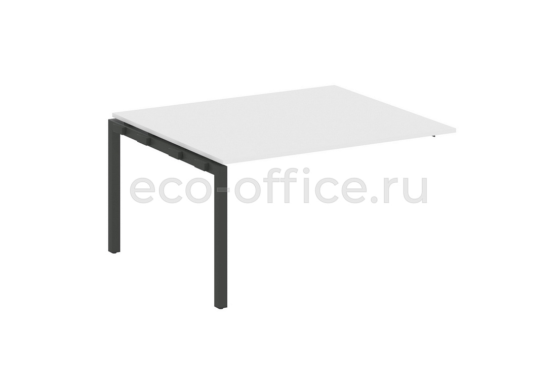Проходной наборный элемент переговорного стола METAL SYSTEM QUATTRO 5x5 50БП.ППРГ-3 Белый / Антрацит металл  стоимость