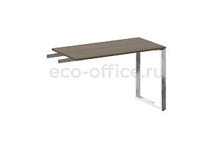 Брифинг-приставка METAL SYSTEM DIRECT БО.ПР-4 Вяз Благородный / Нержавеющая сталь фото