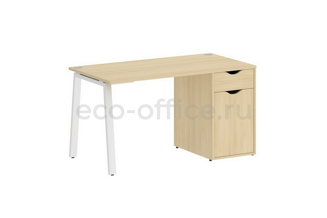 Стол письменный HomeOffice VR.SP-3-138.1.A white Акация Лорка  стоимость
