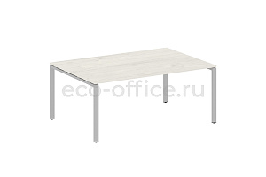 Стол переговорный (1 столешница) METAL SYSTEM STYLE БП.ПРГ-1.5 Дуб Наварра / Серый металл фото