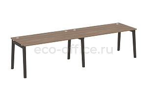 Рабочая станция на 2 рабочих места ONIX WOOD OW.RS-2.4.8 Дуб Аризона / Дуб Тёмный фото