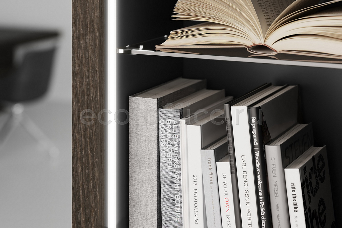 Шкаф тотем с дверцей JERA 159965 Grey Elm / Stone Grey  стоимость