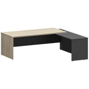 Стол руководителя правый Protech KZP-22R Кронберг/Графит фото