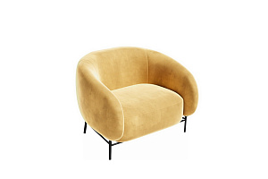 Диван одноместный BELT BLT-1 Искусственная шерсть Kardif 14 фото