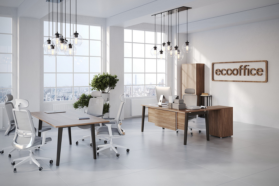 Кабинет руководителя ONIX WOOD DIRECT Дуб Аризона / Дуб Тёмный  стоимость