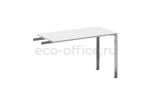 Брифинг-приставка METAL SYSTEM DIRECT БП.ПР-4 Белый / Нержавеющая сталь фото