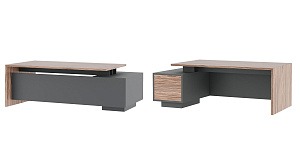 Стол письменный на опорной тумбе Dali DLI37210032L фото