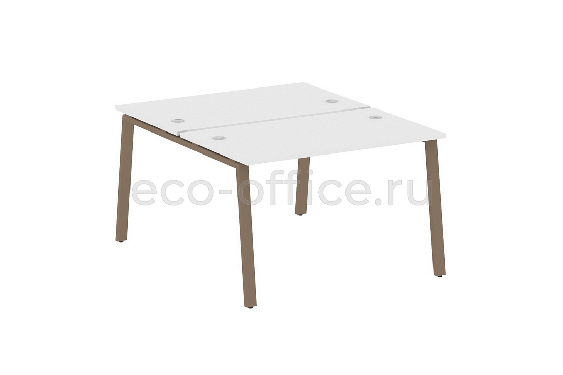 Рабочая станция METAL SYSTEM STYLE БА.РАС-СП-2.2 Белый / Мокко металл  стоимость
