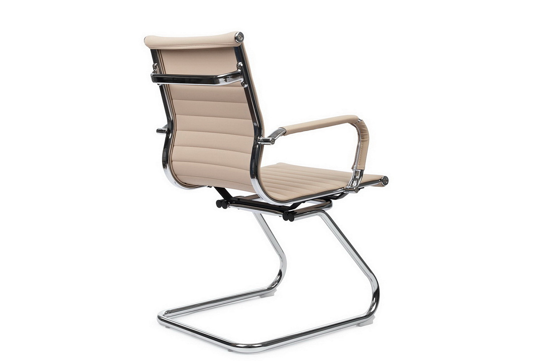 Конференц-кресло RV Chair HUGO 6002-3EC Бежевая экокожа  стоимость
