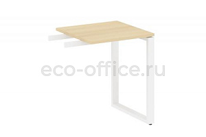 Приставной элемент на О-образном м/к METAL SYSTEM STYLE БО.ПР-1 Акация Лорка / Белый металл фото