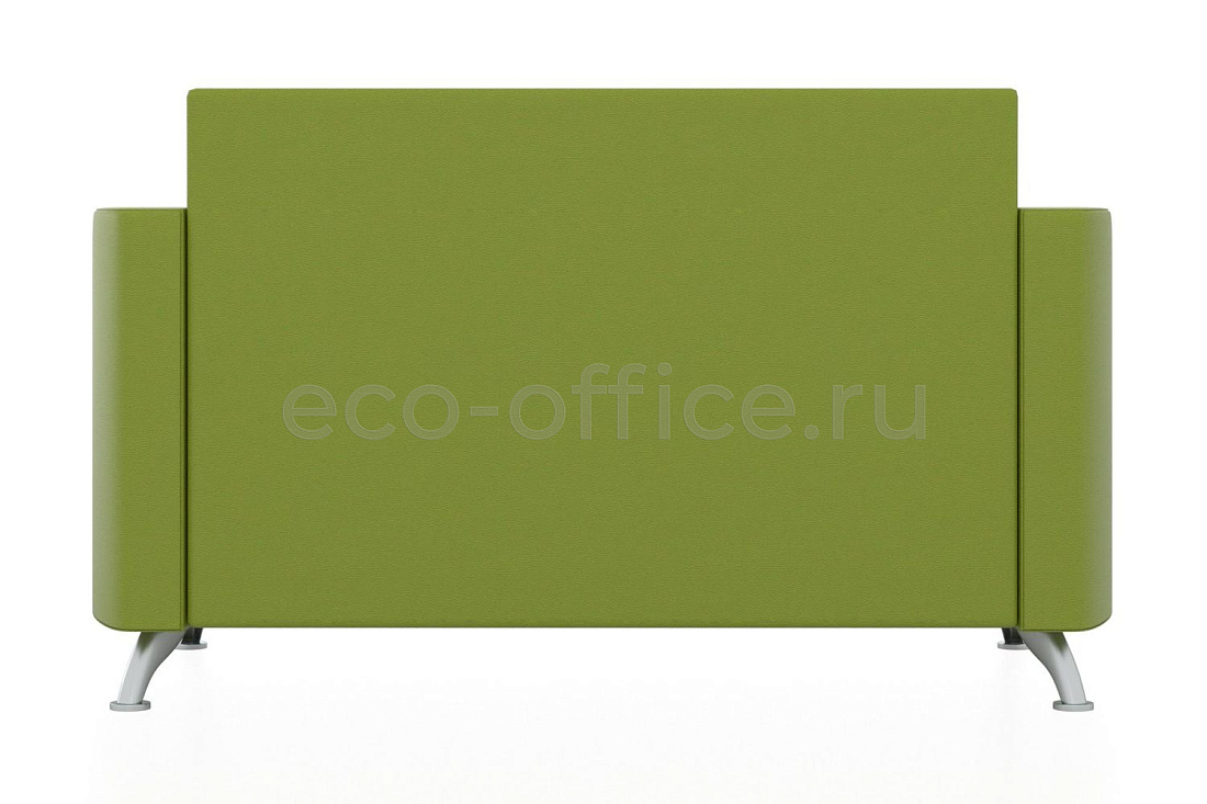 Двухместный диван СИТИ экокожа Euroline 1131 Оливково-жёлтый  стоимость