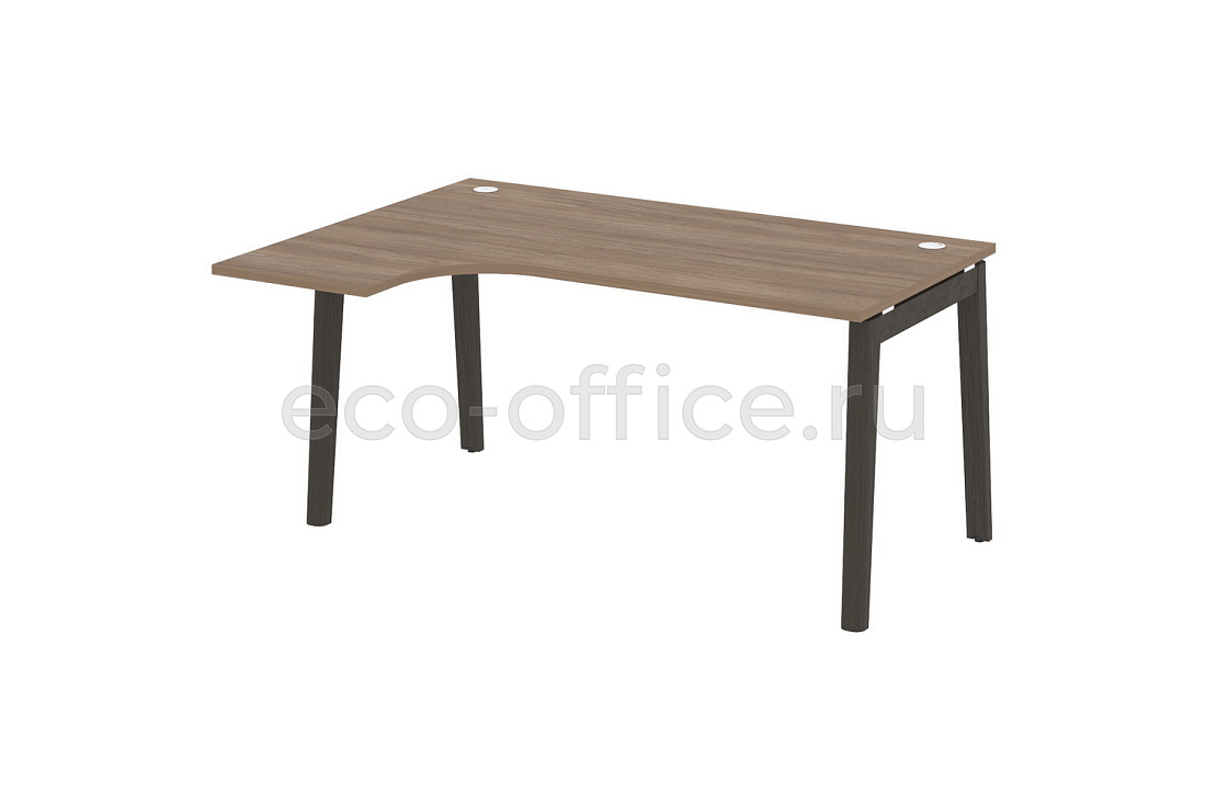 Стол эргономичный левый ONIX WOOD OW.SA-4 (L) Дуб Аризона / Дуб Тёмный  стоимость