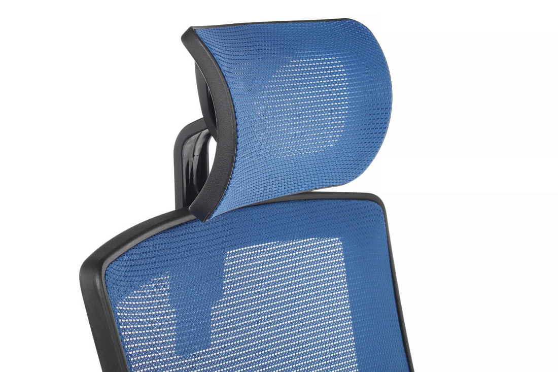 кресло rv chair step a2320 синяя сетка / синяя ткань фото