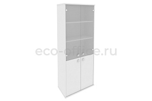 Шкаф высокий широкий STYLE Л.СТ-1.2 Белый фото