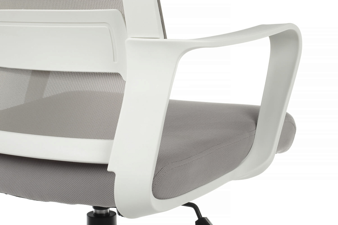 кресло rv chair mint 1029hw серая сетка / серая ткань фото