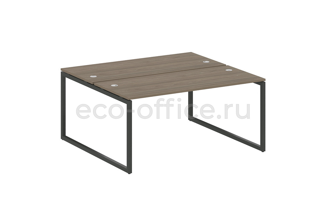 Рабочая станция METAL SYSTEM QUATTRO 4x4 40БО.РАС-СП-2.4 Вяз Благородный / Антрацит металл   стоимость