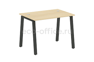 Стол письменный METAL SYSTEM STYLE БА.СП-1 Акация Лорка / Антрацит металл фото