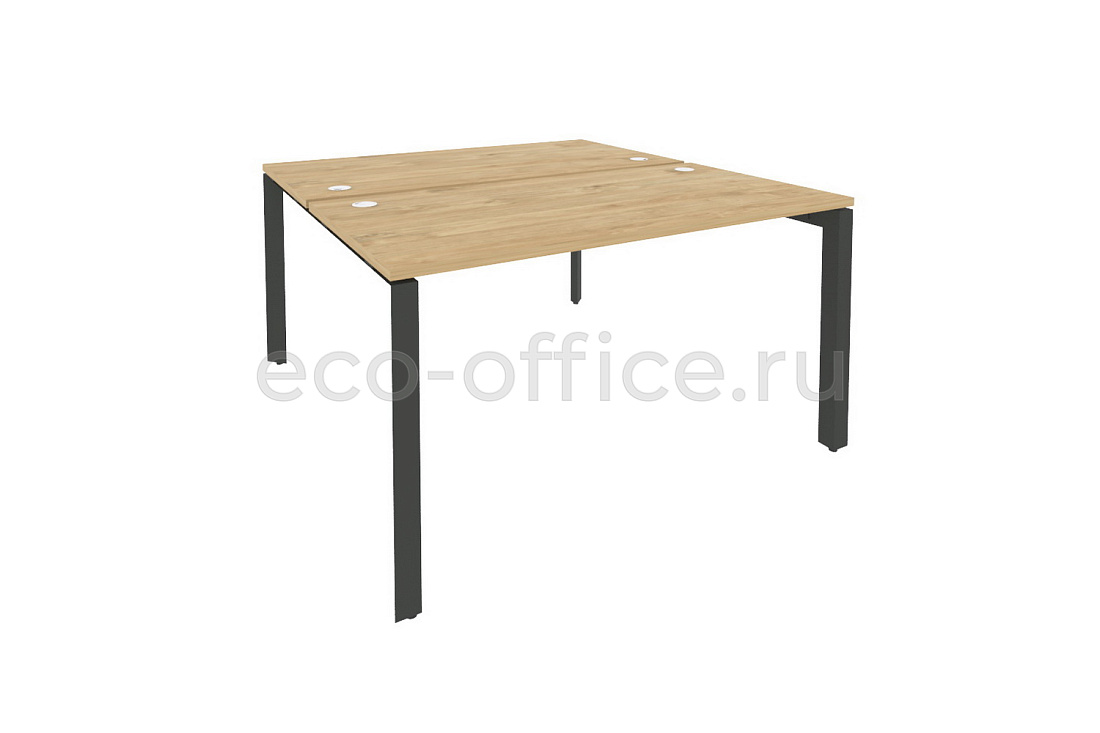 Рабочая станция на П-образном м/к ONIX O.MP-D.RS-2.3.7 Тиквуд Светлый / Антрацит металл  стоимость
