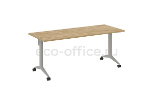 Стол складной мобильный X-PULL X.M-5.7 Тиквуд Светлый / Серый металл фото