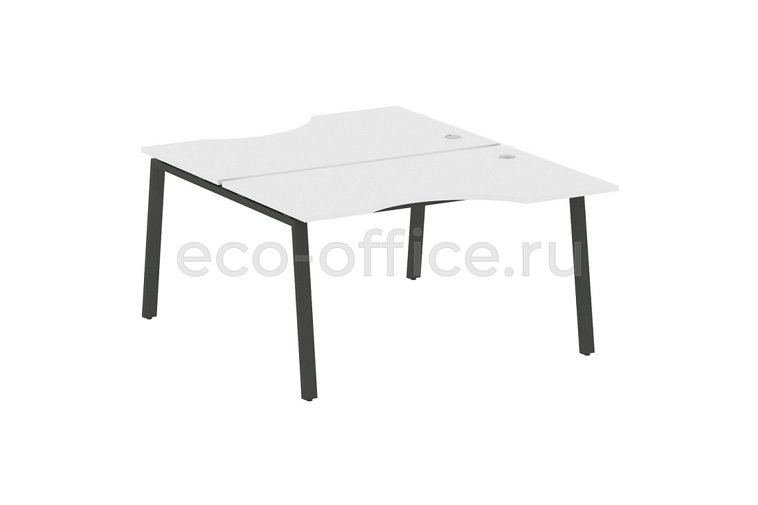 Рабочая станция криволинейная METAL SYSTEM STYLE БА.РАС-СА-2.2 Белый / Антрацит металл  стоимость