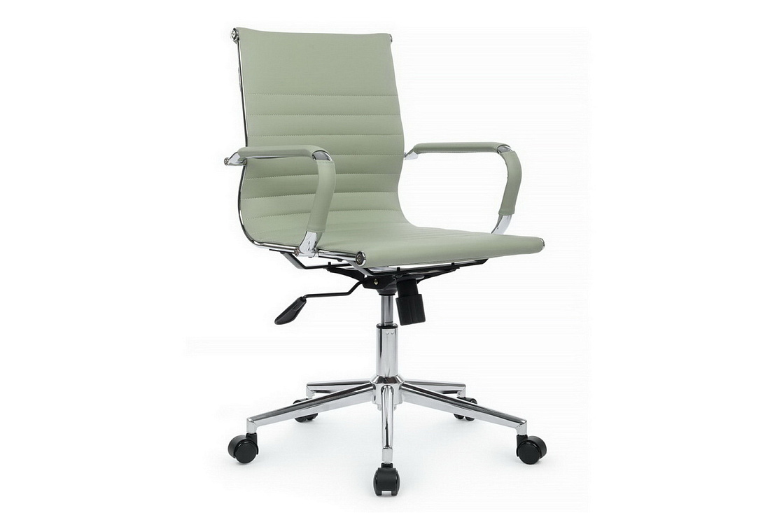 Кресло руководителя RV Chair HUGO 6002-2SE Зелёная экокожа  стоимость