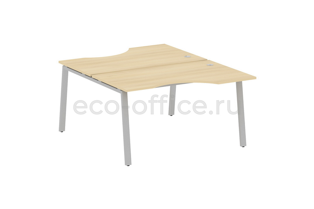 Рабочая станция криволинейная METAL SYSTEM STYLE БА.РАС-СА-2.2 Акация Лорка / Серый металл  стоимость