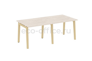 Стол переговорный (2 столешницы) ONIX WOOD OW.PRG-2.1 Денвер Светлый / Дуб Светлый фото