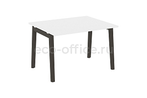 Стол переговорный (1 столешница) ONIX WOOD OW.PRG-1.2 Белый Бриллиант / Дуб Тёмный фото