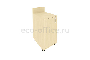 Тумба с полкой и бортиком LIGHT С-Т-40 (L) Клён фото
