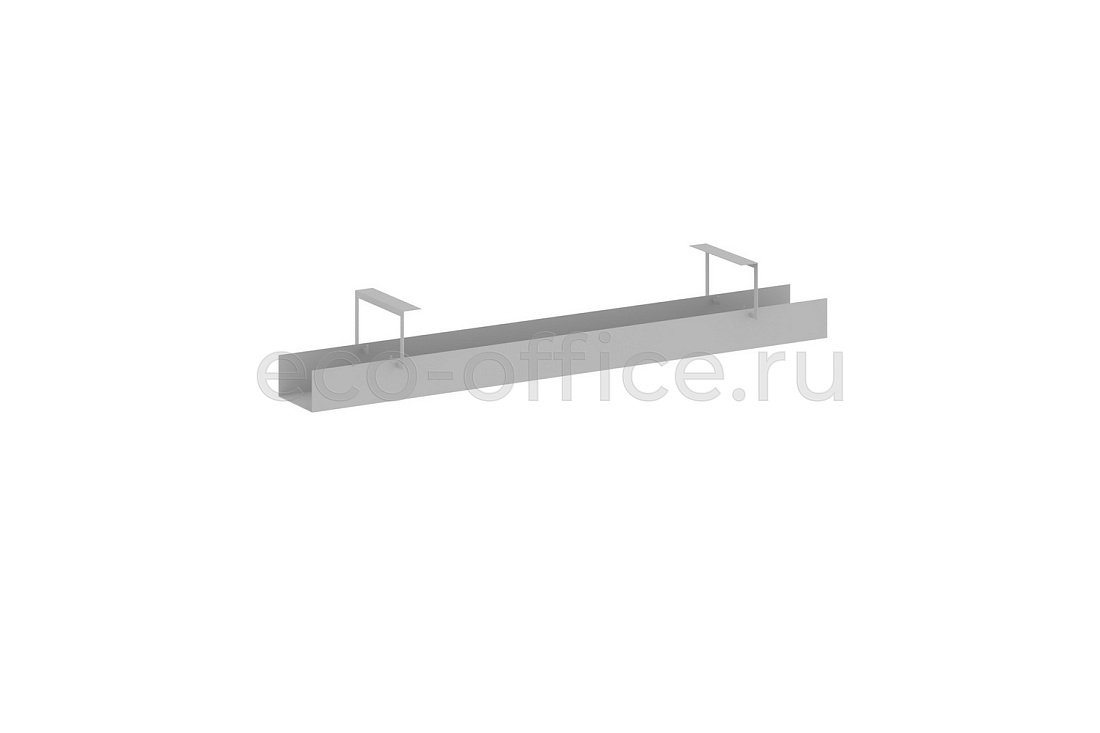 Кабель-канал узкий для стола L1000 METAL SYSTEM STYLE МК-0100 Серый металл  стоимость
