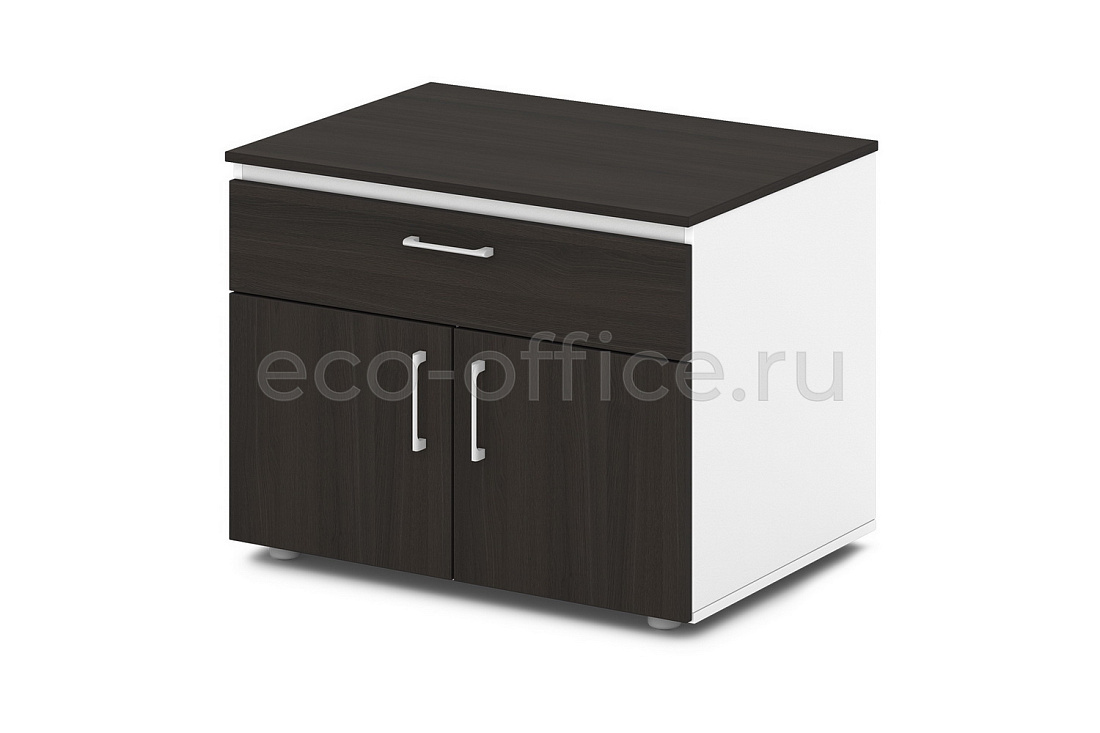 Тумба под оргтехнику SENTIDA S-280 Дуб Честерфилд / Белый  стоимость