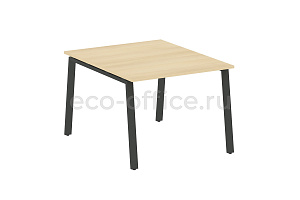 Стол переговорный (1 столешница) METAL SYSTEM STYLE БА.ПРГ-1.1 Акация Лорка / Антрацит металл фото
