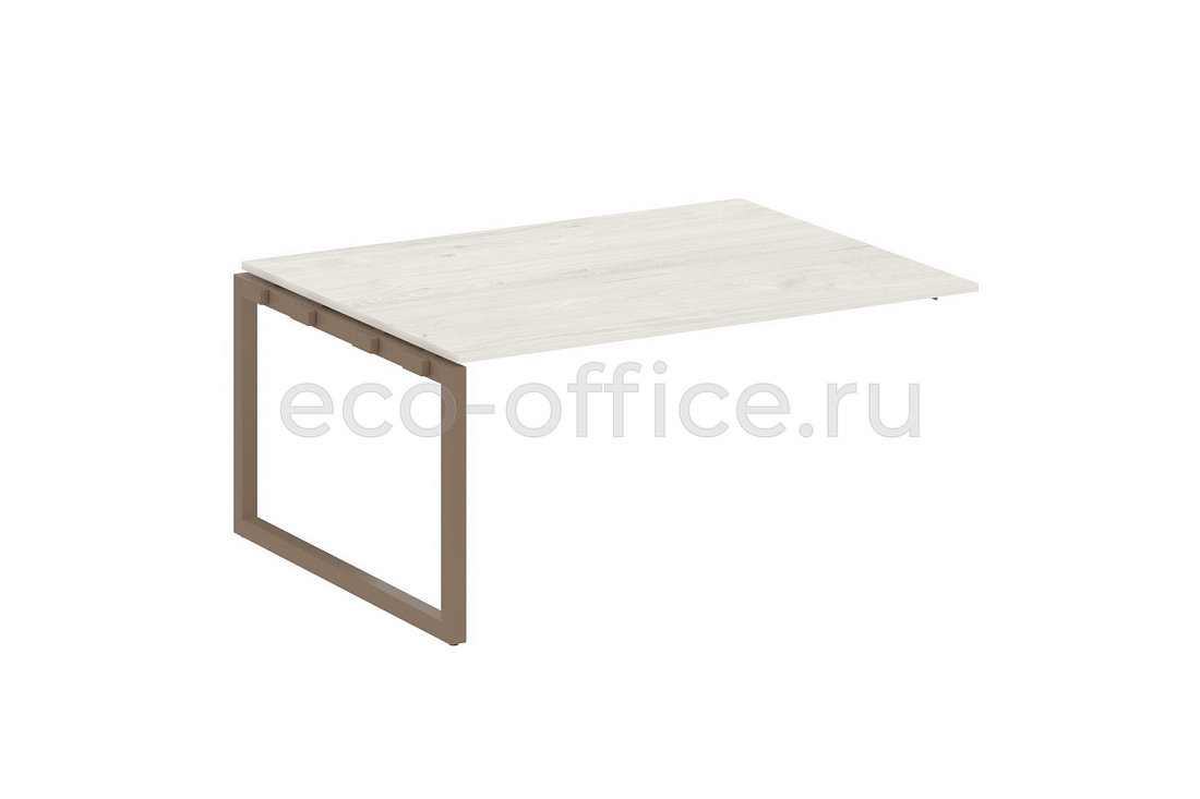Проходной наборный элемент переговорного стола METAL SYSTEM QUATTRO 5x5 50БО.ППРГ-4 Дуб Наварра / Мокко металл  стоимость