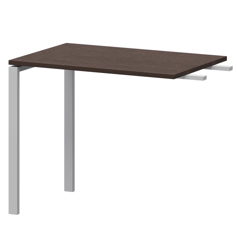 бриф-приставка на металлокаркасе protech ам-090.60 дуб венге/белый фото