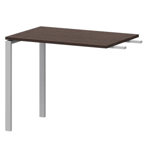 Бриф-приставка на металлокаркасе Protech АМ-090.60 Дуб венге/Белый фото