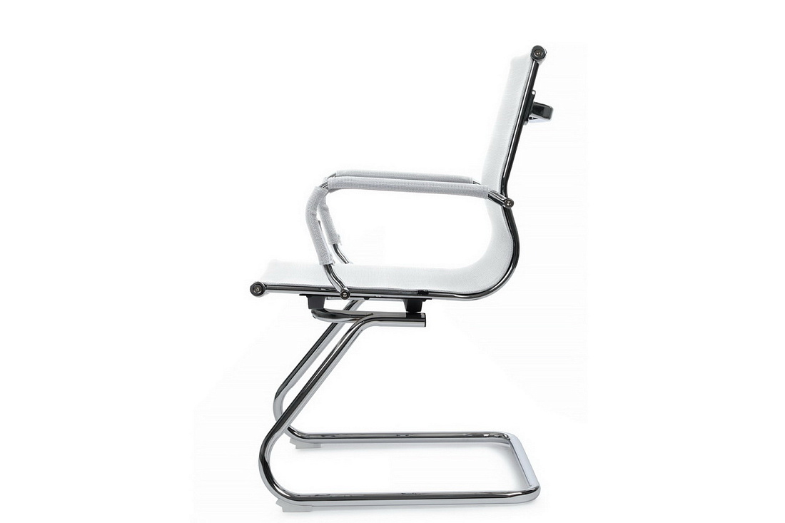Конференц-кресло RV Chair HUGO 6001-3E Белая сетка  стоимость