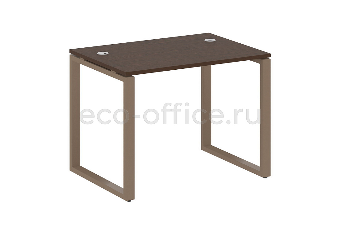 Стол письменный METAL SYSTEM STYLE БО.СП-1 Венге Цаво / Мокко металл  стоимость