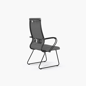 Конференс-кресло Sit 10 B2-119K - UMF(X1) /Kb02/Wh00/K3bL(F58) (Светло-серый) фото