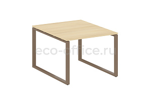 Стол переговорный (1 столешница) METAL SYSTEM STYLE БО.ПРГ-1.1 Акация Лорка / Мокко металл фото