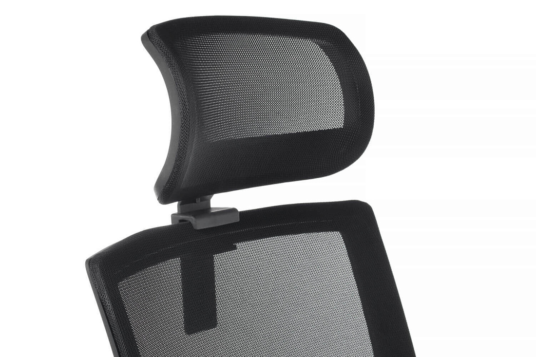 кресло rv chair mint 1029hb чёрная сетка / чёрная ткань фото