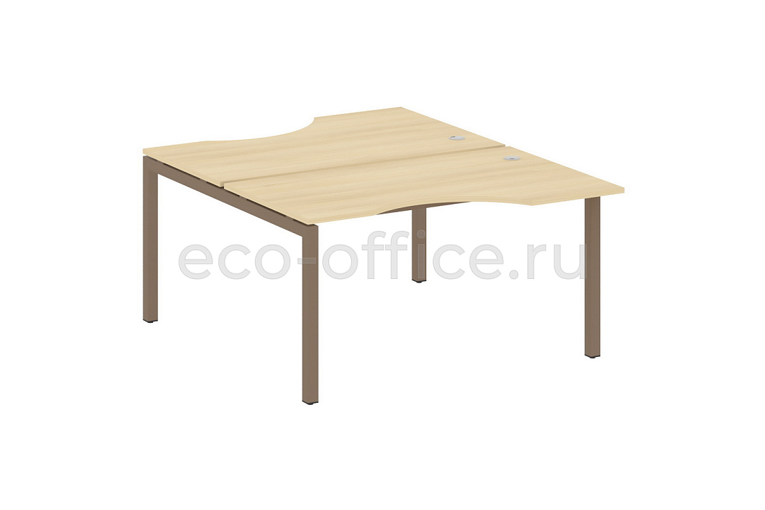 Рабочая станция криволинейная METAL SYSTEM QUATTRO 5x5 50БП.РАС-СА-2.2 Акация Лорка / Мокко металл купить в Москве