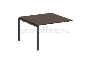 Проходной наборный элемент переговорного стола METAL SYSTEM STYLE БП.ППРГ-2 Венге Цаво / Антрацит металл фото