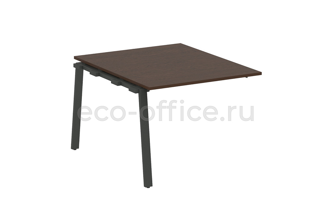 Проходной наборный элемент переговорного стола METAL SYSTEM STYLE БА.ППРГ-1 Венге Цаво / Антрацит металл  стоимость