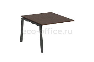 Проходной наборный элемент переговорного стола METAL SYSTEM STYLE БА.ППРГ-1 Венге Цаво / Антрацит металл фото
