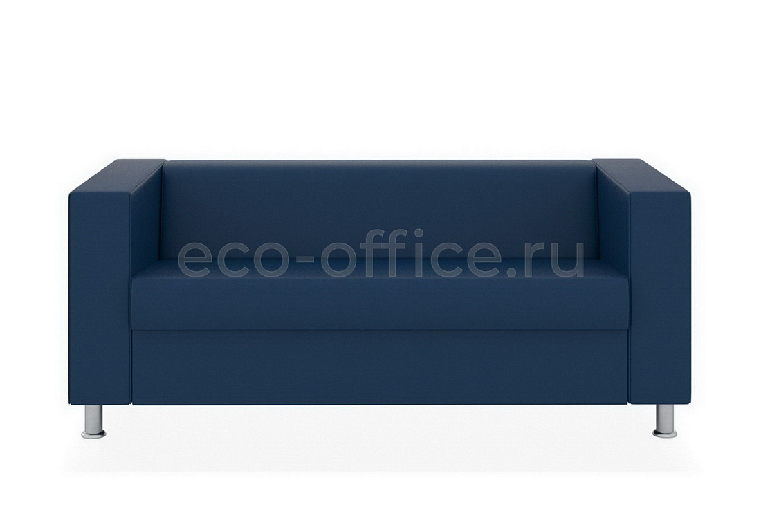Трехместный диван АПОЛЛО экокожа Euroline 903 Бриллиантово-синий  стоимость