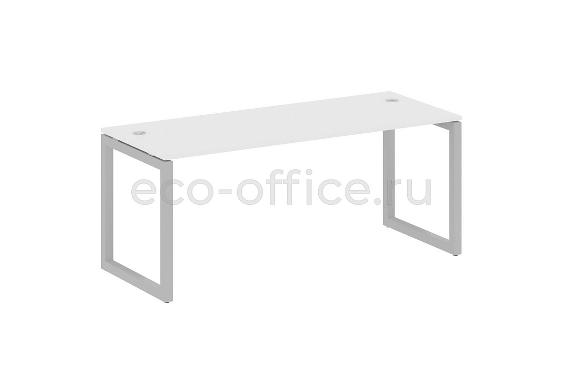 Стол письменный METAL SYSTEM QUATTRO 5x5 50БО.СП-5 Белый / Серый металл  стоимость