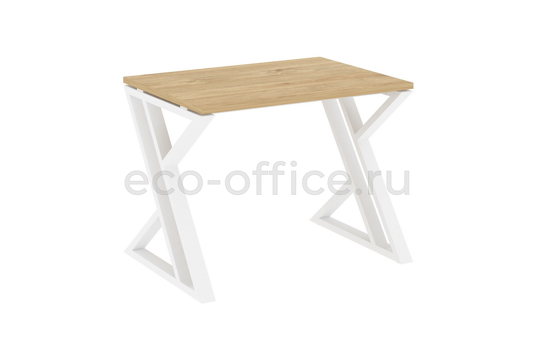 Стол рабочий LOFT VR.L-SRZ-1.7 Тиквуд Светлый / Белый металл  стоимость