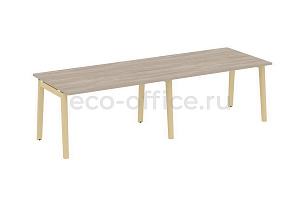 Стол переговорный (2 столешницы) ONIX WOOD OW.PRG-2.3 Дуб Аттик / Дуб Светлый фото